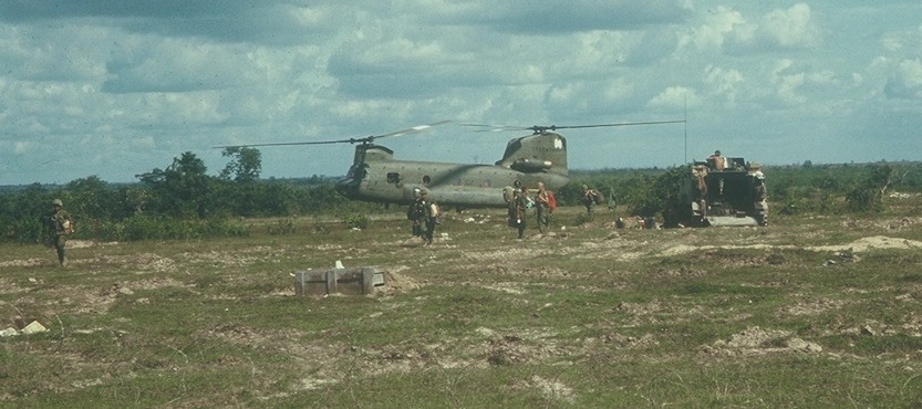 A welcome sight - daily re-supply.