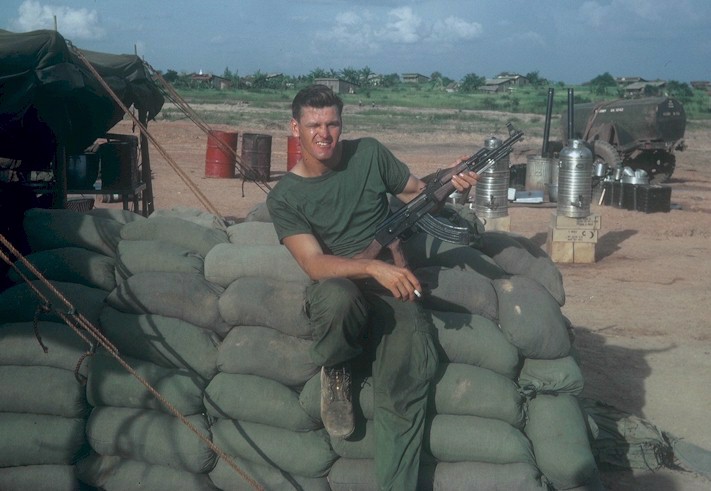 I thinks that this rifle wound up in the hands of the MPs.